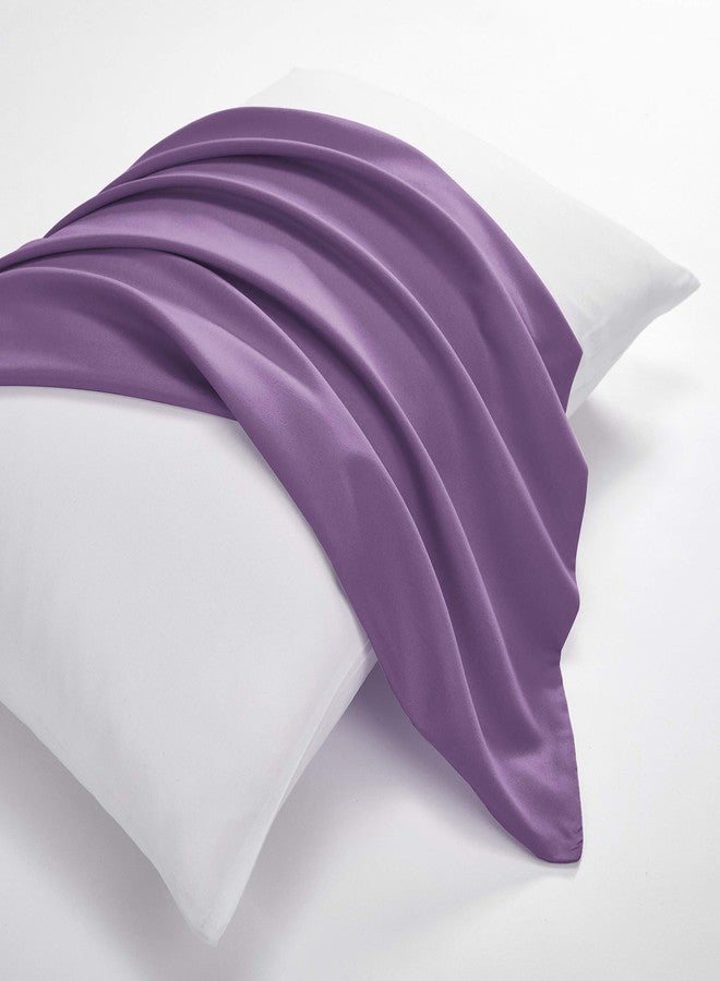 Evolive Ultra Soft Microfiber Body Pillow Cover/Pillowcases 21"x54" with Hidden Zipper Closure (21"x54" Body Pillow Cover, Lavender) - Image 2